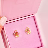 18k Gold Butterly Charm