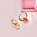 18k Gold Butterly Charm