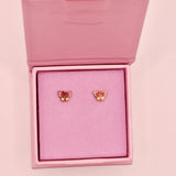 18k Gold Butterly Stud Earrings