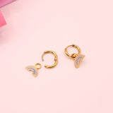 18K Gold Rainbow Charms